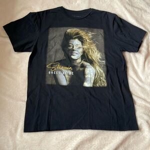 Shania Twain Tour T-Shirt Black Unisex M